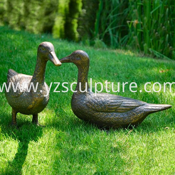  Life Size Duck Sculpture 